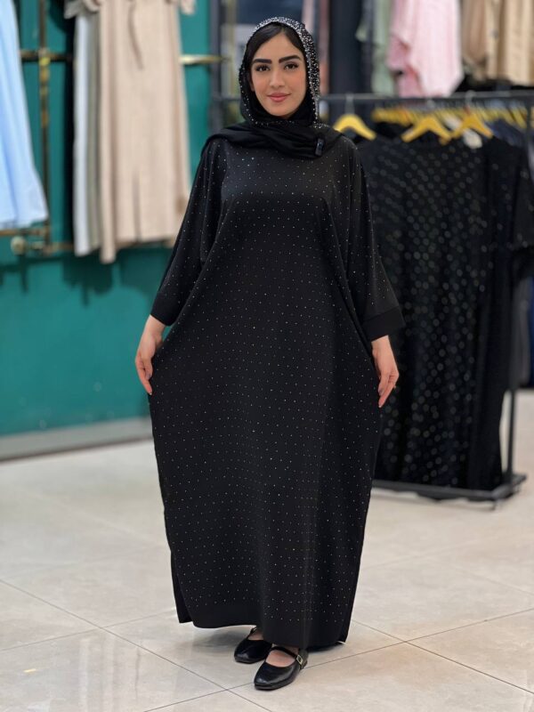 عبایی فول نگین سارا